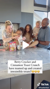 @fluellenfam (Tik Tok) x Betty Crocker - parkertalentmanagement